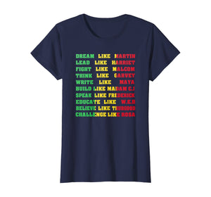 Black History T shirt - Black Inspirational Power Quotes Tee T-Shirt