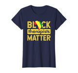 Black Therapists Matter T-Shirt Africa History Month School