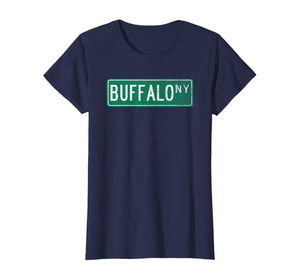 Retro Style Buffalo NY Street Sign T-Shirt