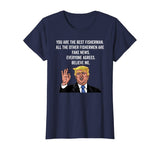 Trump Fisherman Funny Fisher Hook Gifts Shirt