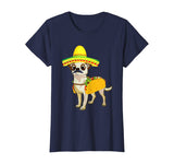 Funny Mexican Chihuahua Taco Cinco de Mayo Fiesta Dog Tshirt