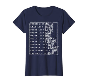 Dream Like Martin Shirt Black History Month Pride Protest T-Shirt