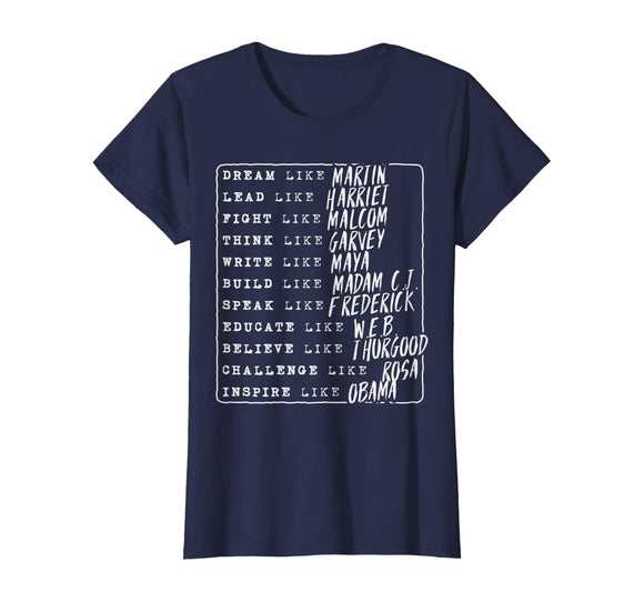 Dream Like Martin Shirt Black History Month Pride Protest T-Shirt