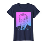 Richard Nixon Vaporwave T-Shirt - Pastel Goth Aesthetic