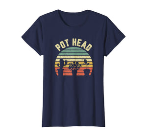Pot Head Shirt Funny Gardener Plant Lover Gardening T-Shirt