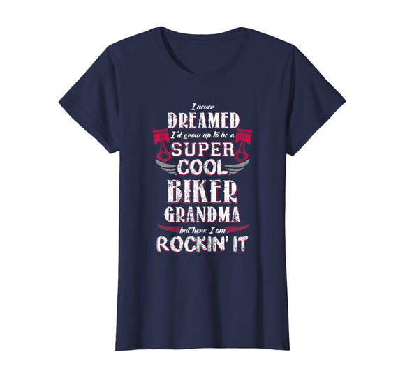 Motorcycle Shirt Biker Grandma Gift Mimi Granny Glamma