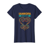 Sankofa African Heart Symbol for Black History Month T-Shirt