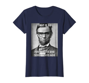 Funny Hipster Abraham Lincoln T Shirt