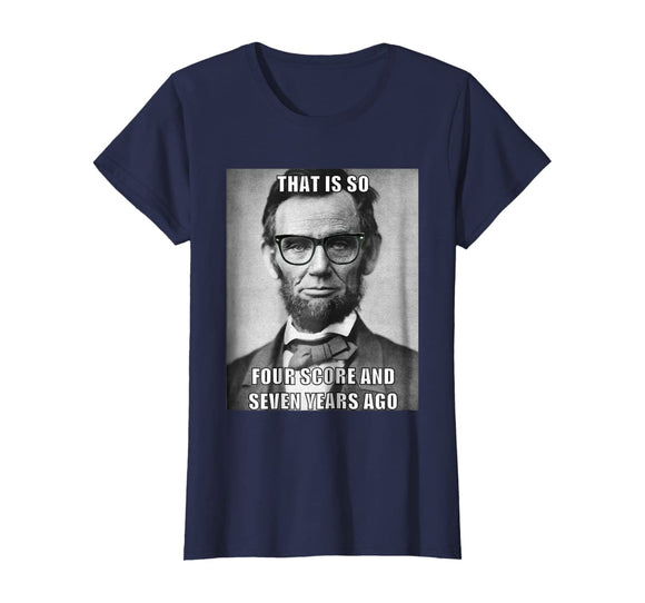 Funny Hipster Abraham Lincoln T Shirt