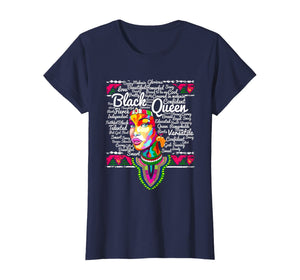 Womens Dashiki Black History Shirt - Educated Melanin T shirt Gift