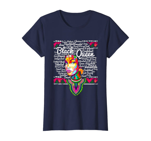 Womens Dashiki Black History Shirt - Educated Melanin T shirt Gift