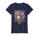 Womens Dashiki Black History Shirt - Educated Melanin T shirt Gift