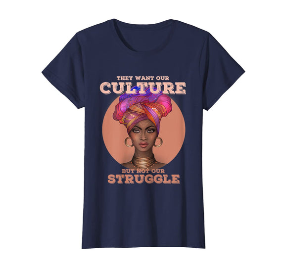African American t shirts for women Black History Culture T-Shirt