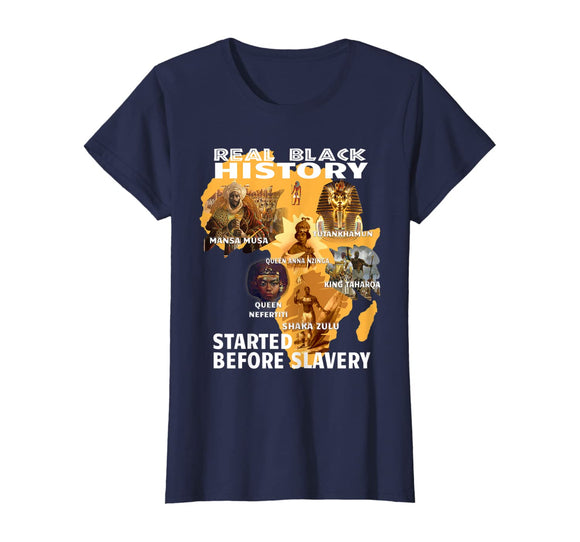 Black Consciousness Real Black History T Shirt