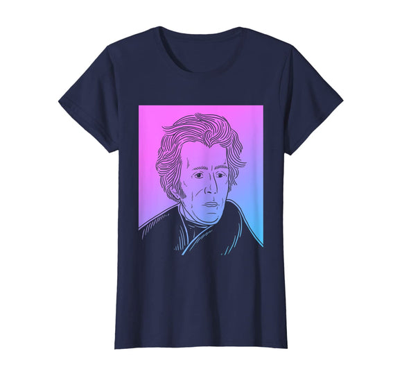 Andrew Jackson Vaporwave T-Shirt - Pastel Goth Aesthetic