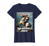 Funny History Hipster Napoleon Bonaparte Argument T-Shirt