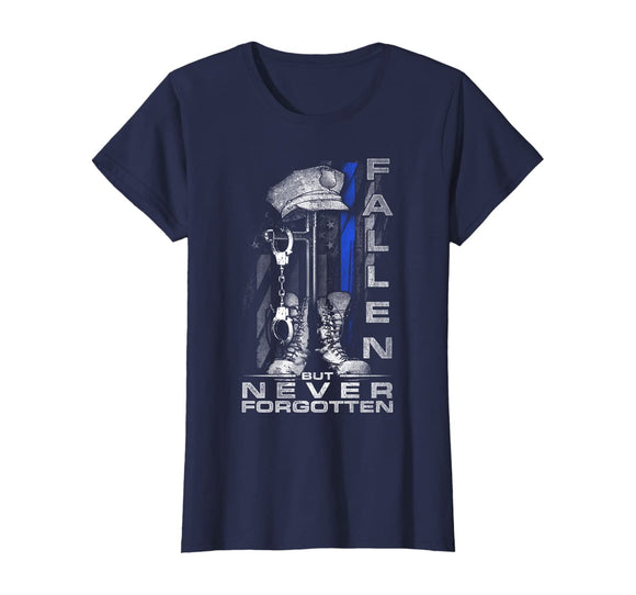Thin Blue Line - Fallen But Never Forgotten T-Shirt