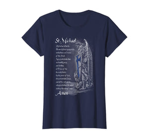Thin Blue Line - St Michael T-Shirt