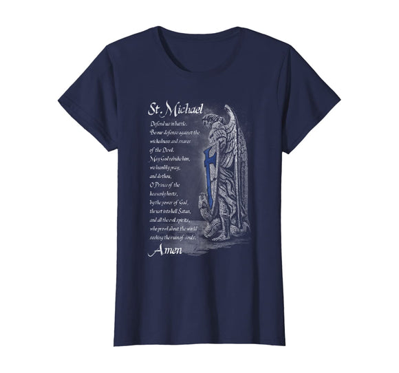 Thin Blue Line - St Michael T-Shirt