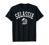Black History King Selassie Lion Shirt