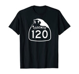 California Highway Shields: 120 Yosemite