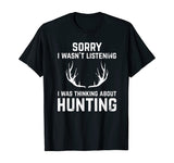 Funny Hunting Tshirt Gift for Bow and Rifle Deer Hunters
