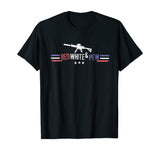 Red White And Pew Funny Gift Guns T-Shirt