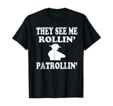 State Trooper Policeman T Shirt Patrolman Gift Tee