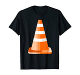Orange Road Traffic Construction Safety Cone t-shirt