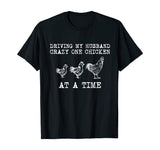 Funny Chicken print - Chicken product Crazy Chicken Lady T-Shirt
