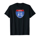 Rincon Puerto Rico | Road to Happiness 413 T-Shirt