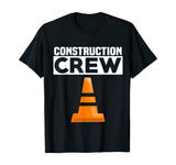 Construction Crew Safety T-Shirts for Road Highway Workers