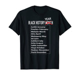 Black History Year T Shirt African American Pride Month Gift