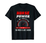Funny Auto Racing Mechanic Manual Speed T-Shirt