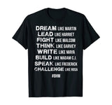 Strong Black History Month Black Leaders T Shirt 2019 Gift