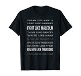 Black Lives Matter History Month Africa T-Shirt
