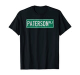 Retro Style Paterson NJ Street Sign T-Shirt