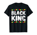 Black King T Shirt History Month African American Pride Gift