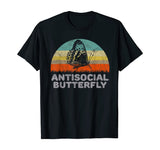 Funny Antisocial Butterfly T-Shirt