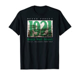 Black Wall Street 1921 Greenwood Tulsa Oklahoma History T-Shirt