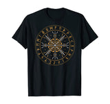 Aegishjalmur Shirt Nordic Viking Symbol Helm Of Awe T-Shirt