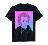 Andrew Jackson Vaporwave T-Shirt - Pastel Goth Aesthetic
