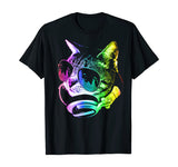 Rainbow Music Cat