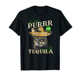 Purrr Tequila Funny Cat Lover- Mexican Cinco de Mayo TShirt