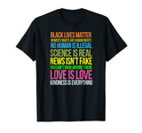 Resist Shirt Kindness Is Everything Black Lives Love Is Love