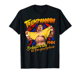 Trump Wrestling Meme Fake News Trumpamania Shirt