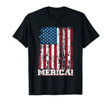4th of July Independence Day American Flag Patriotic TShirts