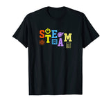 STEAM Science Tech Engineering Art Design Math Cool T-Shirt