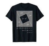 Pythagorean Theorem Algebraic Proof Math T-Shirt