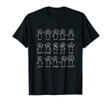 Algebra Dance Funny Graph Figures Math Equation T-shirt
